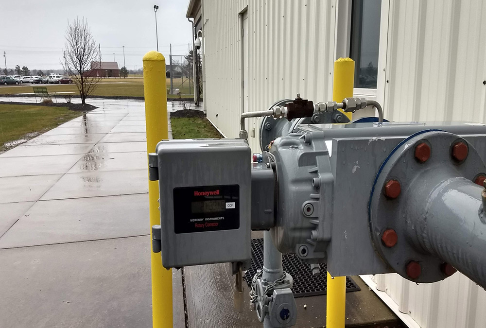 Grafton Correctional gas meter