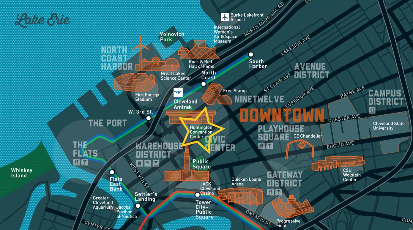 Cleveland Event Map